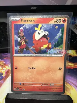Pokemon Scarlet And Violet Black Star Promo Fuecoco And Sprigatito M-NM - Image 1