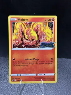 Moltres SWSH185 SWSH: Sword & Shield Promo Cards Holo Pokemon TCG - Image 1