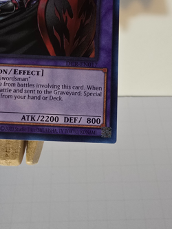 YuGiOh DARK FLARE KNIGHT DCR-EN017 Ultra Rare Unlimited Edition TCG Card - Image 5