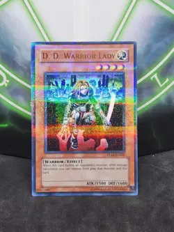 Yugioh D.D. Warrior Lady HL06-EN003 Parallel Rare NM - Image 1