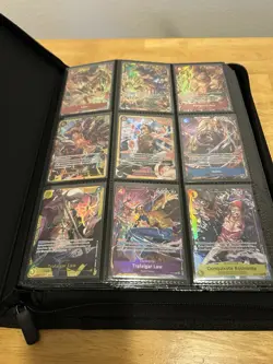 One Piece TCG English Secure Card Lot of 9 Cards NM Near Mint - Image 2