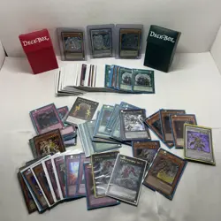Yu-Gi-Oh Card Lot Holos, Blue-Eyes White Dragon, Etc. - Image 1