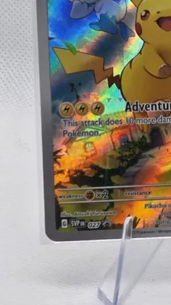 Pikachu 027 Sv: Scarlet & Violet Promo Cards Holo - Image 3