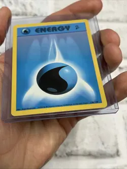 Pokemon Card Water Energy 130/130 Base Set 2 WOTC NM/MT Vintage Vtg Nintendo - Image 2