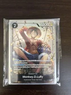 Monkey.D.Luffy (Tin Pack Set Vol. 2) P-075 One Piece Promotion Cards Foil - Image 1