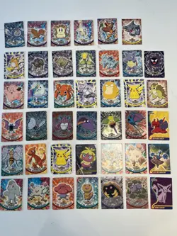 1999 Topps TV Pokemon Card Lot - 41 Cards - Image 1
