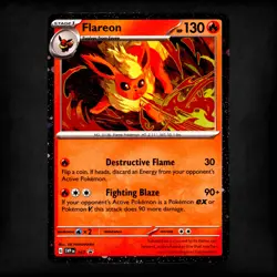 Flareon - 167 SV: Scarlet & Violet Promo Cards Holo Promo Pokemon TCG NM - Image 1