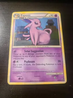 Espeon 2/90 Undaunted Holo Rare Pokemon Card LP p4 - Image 1