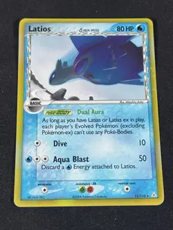 Latios Delta Species 12/110 2006 EX Holon Phantoms Pokemon Card Holo Rare - Image 1