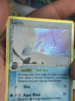 Latios Delta Species 12/110 2006 EX Holon Phantoms Pokemon Card Holo Rare - Image 3