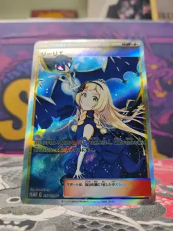 Pokemon Lillie Anime Waifu Sexy Doujin ACG Custom DIY Trainer Art card #4 - Image 2