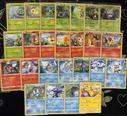 2021 McDonald’s Pokemon 25th Anniversary Card Complete Set! Non Holo 1 - 25 - Image 1