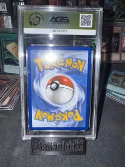 Pokemon Card Mega Evolutions #178 Gardevoir EX SIR AGS Gold Grade 10 No Psa MINT - Image 4