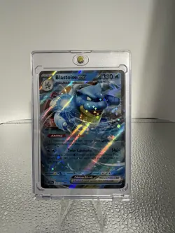 Pokemon TCG Blastoise EX Stellar Crown Double Rare Card 030/142 Scarlet & Violet - Image 1