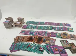Large Yu Gi Oh Trading Card Bundle Mixed Lot Spells Traps Monsters Collectible - Image 1