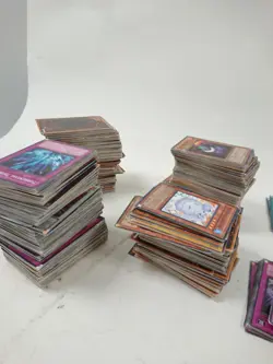 Large Yu Gi Oh Trading Card Bundle Mixed Lot Spells Traps Monsters Collectible - Image 2