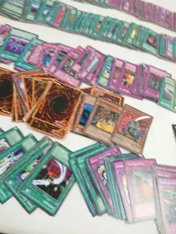 Large Yu Gi Oh Trading Card Bundle Mixed Lot Spells Traps Monsters Collectible - Image 5