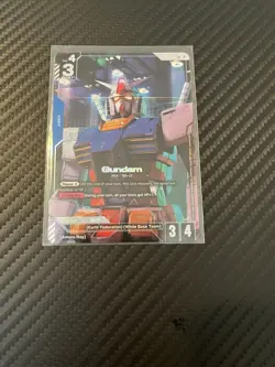 Gundam Card Game RX Beta ST01-001 LR+ Alt Art English - Image 1