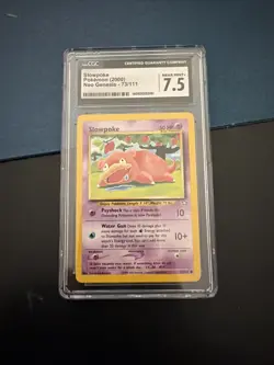 Slowpoke 73/111 - 1st Edition Neo Genesis - CGC 7.5 - Vintage Pokemon Card 2000 - Image 1