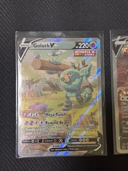 Pokemon SIR Card Lot Golurk Skuntank Archaludon Sinistcha Great Tusk 5 Cards - Image 2