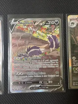 Pokemon SIR Card Lot Golurk Skuntank Archaludon Sinistcha Great Tusk 5 Cards - Image 3