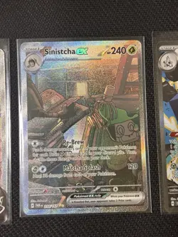 Pokemon SIR Card Lot Golurk Skuntank Archaludon Sinistcha Great Tusk 5 Cards - Image 4