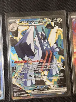 Pokemon SIR Card Lot Golurk Skuntank Archaludon Sinistcha Great Tusk 5 Cards - Image 5