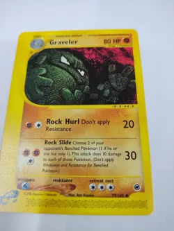 MINT Pokemon Card - Graveler Expedition 79/165 Uncommon - Image 1