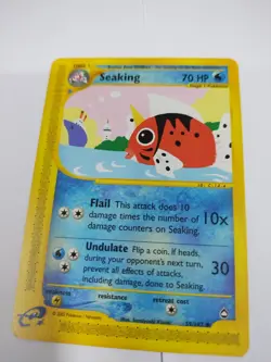 MINT Seaking Pokemon Card Aquapolis 59/147 Regular - Image 1