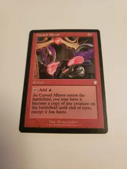 Cursed Mirror (Retro Frame) Commander: the Brothers' War Regular - Image 1