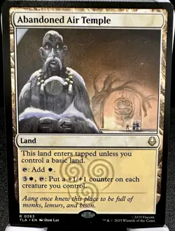 Magic: The Gathering Abandoned Air Temple 0263 Avatar: The Last Air Bender NM - Image 1