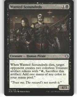 Wanted Scoundrels - Ixalan - MTG - Uncommon - #131 - NM - Image 1