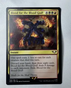 Blood for the Blood God! Universes Beyond: Warhammer 40000 NM Mtg Magic - Image 1