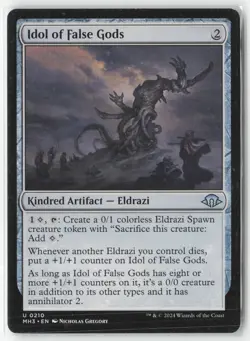 Idol of False Gods 210 Uncommon Modern Horizons 3 Magic: The Gathering Near Mint - Image 1