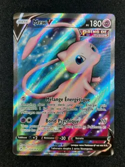 Carte Pokemon : Mew V Full Art 2021 Poing De Fusion 250/264 NM 🇲🇫 - Image 1