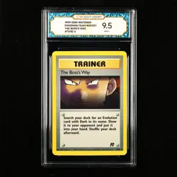 TQG 9.5 Mint+ 1999-2000 Pokemon ENG The Boss's Way #73/82 U - Image 1