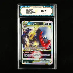 TQG 9.5 MINT+ 2022 Pokemon ENG Darkrai VSTAR 099/189 Holo VSTAR(2) - Image 1
