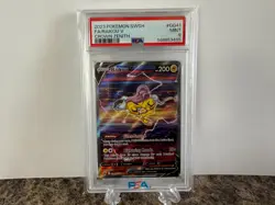 Raikou V Full Art PSA 9 Mint 2023 Pokemon Crown Zenith GG41 - Image 1