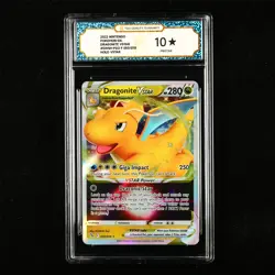 TQG 10 PRISTINE 2022 Pokemon ENG Dragonite VSTAR 050/078 Holo VSTAR - Image 1