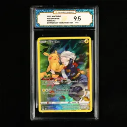 TQG 9.5 MINT+ 2022 Pokemon ENG Pikachu TG05/TG30 TGH - Image 2