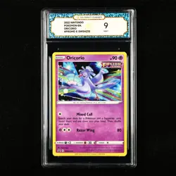 TQG 9 MINT 2022 Pokemon ENG Oricorio SWSH210 Promo - Image 1