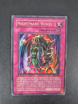 Nightmare Wheel - PGD-106 - Ultra Rare - 1st Edition - Yugioh - MP - Image 1