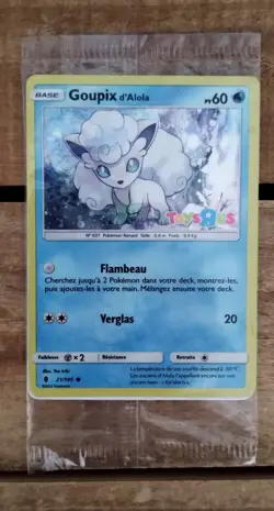 Carte POKEMON GOUPIX D'ALOLA 21/145 HOLO TOYS R'US 2017 scelle edition limitee - Image 1