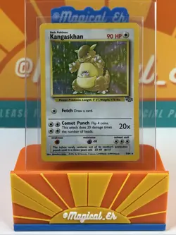 Kangaskhan #5 Holo Rare Pokemon TCG 1999 Jungle Unlimited MP Moderately Played - Image 1