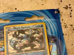 Pokemon TCG XY Evolutions 3-Pack Booster Sleeve + Black Kyurem Promo Blister NEW 820650801570 - Image 2