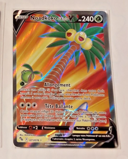 Pokemon Card Promo Carte Francaise Noadkoko d'Alola V 071/078 EB10.5 FR Mint - Image 1