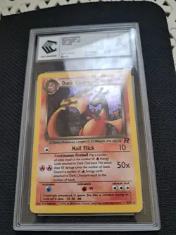 Carte Dark Charizard Team Rocket 2000 Pokemon Card 4/82 Vintage ♡ - Image 3