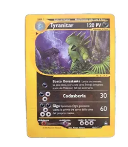 Carta Pokemon card carte TCG 2002 Tyranitar 40/147 Aquapolis vintage ITA NM!! :) - Image 1