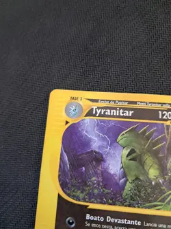 Carta Pokemon card carte TCG 2002 Tyranitar 40/147 Aquapolis vintage ITA NM!! :) - Image 2