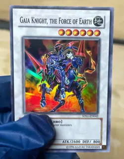 MP Yugioh Gaia Knight, the Force of Earth 5DS1-EN042 1st Super 5D - Image 2